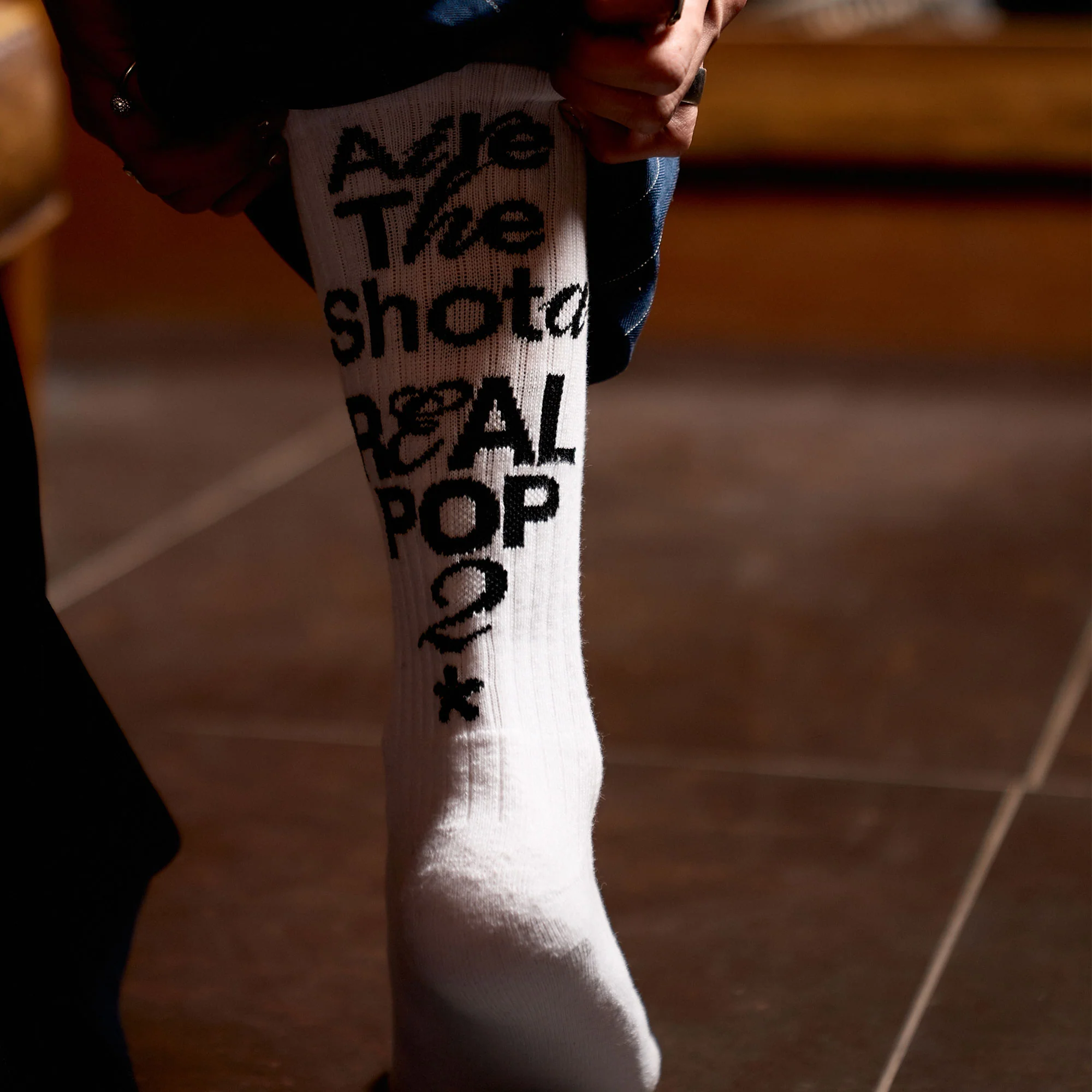 “REAL POP2” Socks BK - Image 5